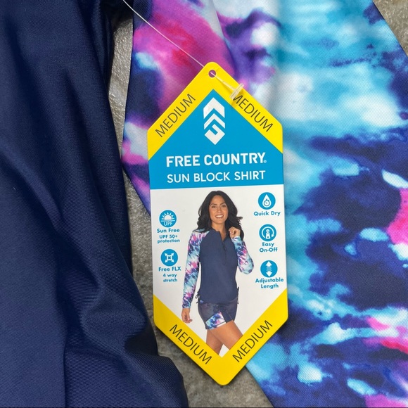 Free Country Sun Block Shirt - Picture 6 of 13